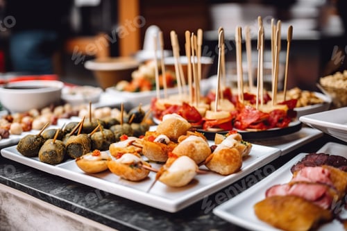 Preview: Pinchos and tapas typical of the Basque Country,