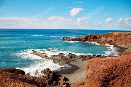 Preview: Beautiful landscape of Lanzarote Island