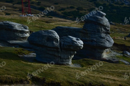 Preview: Beautiful view of Dartmoor National park in Great Britain