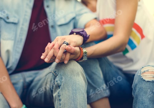 Preview: LGBT Lesbian Couple Moments Happiness Concept