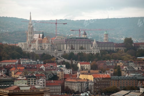 Preview: Budapest beautiful panoramic view.