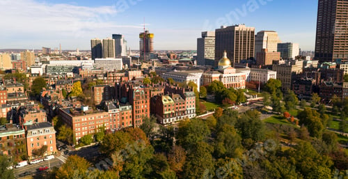 Preview: New Construction Behind The State House in Boston Common
