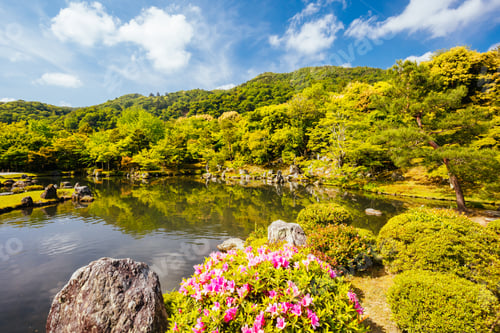 Preview: Tenryu-ji Garden and Temple Kyoto Japan