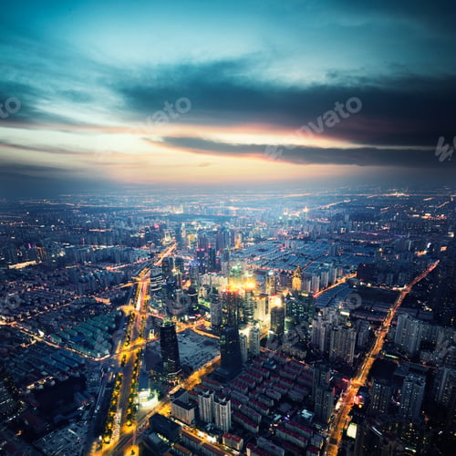 Preview: Shanghai at night