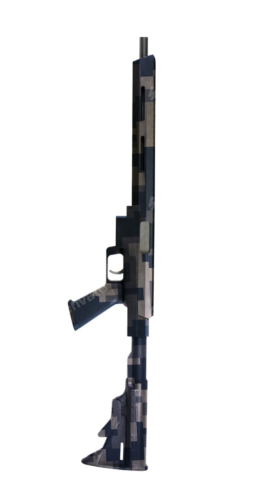 Preview: Gun rifle isolated on white