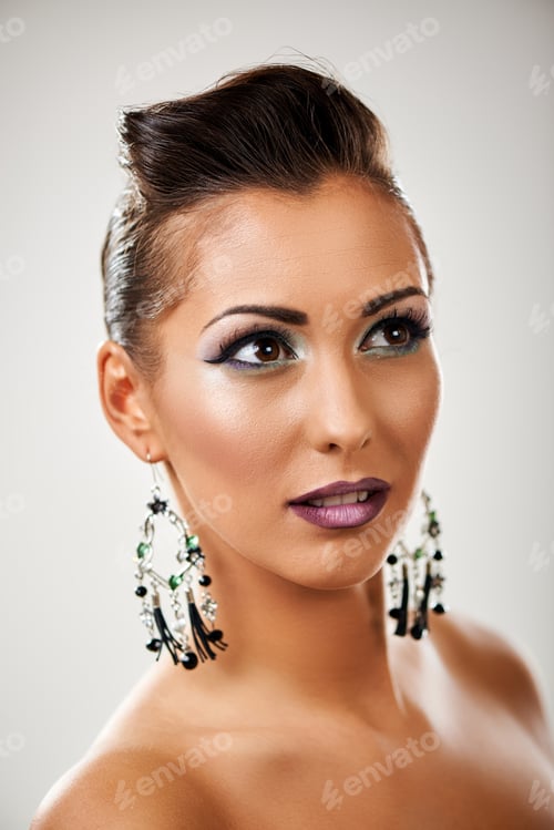 Preview: Portrait Of Woman With Perfect Make Up