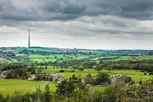 Preview: Emley Moor TV Transmitter, Yorkshire, England
