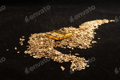 Preview: gold in coins, nuggets and ingots