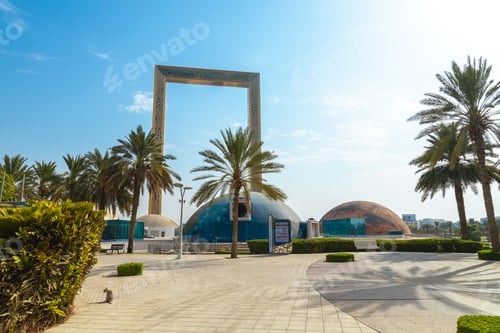 Preview: Dubai Frame in Zabeel Park in Dubai