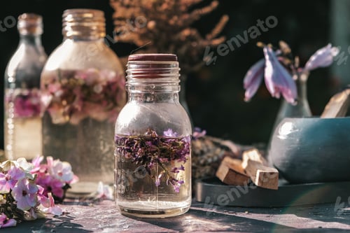 Preview: Aromatherapy,herbal gathering and drying,herbal apothecary aesthetic,organic alternative medicine,he