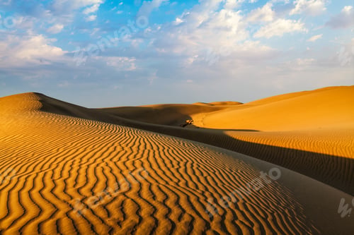 Preview: Sand dunes in desert