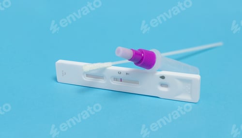 Preview: test for the detection of the Covid 19 virus, negative result