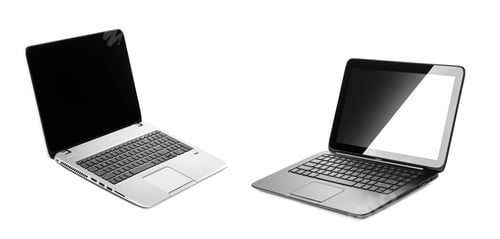 Preview: Notebooks isolated on white