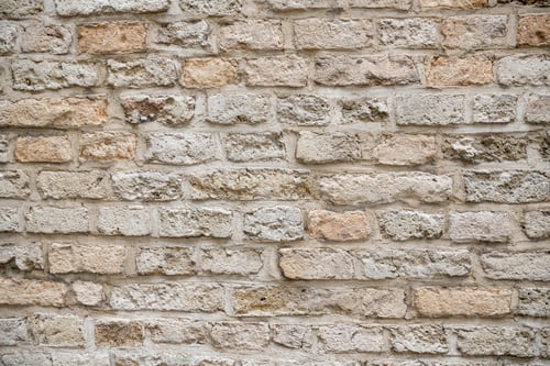 Preview: Beige old brick wall background grunge texture