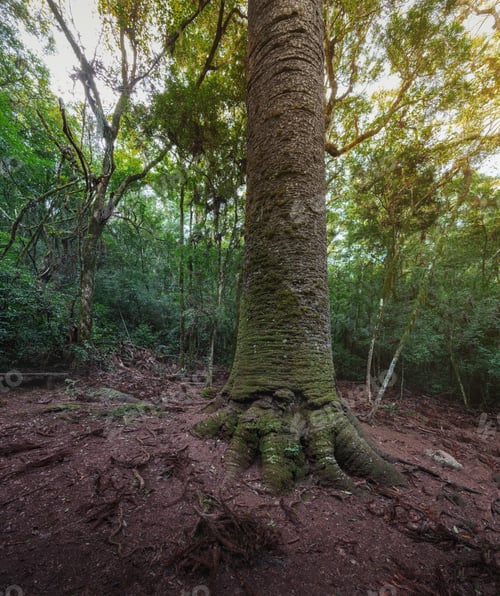 Preview: Ancient Brazilian Pine Tree (Pinheiro Multissecular) - Nova Petropolis, Rio Grande do Sul, Brazil