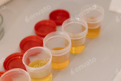 Preview: Analysis in a medical laboratory.