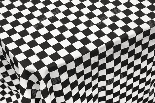 Preview: checkered tablecloth