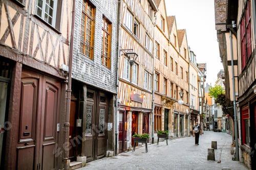 Preview: Houses in Rouen city, France
