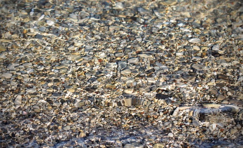 Preview: Sea And Stones In Spring As Background Texture
