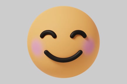 Preview: Stylized smiling face
