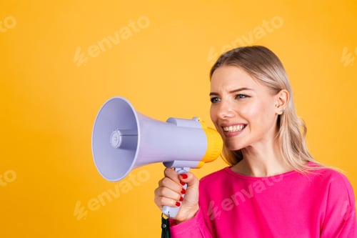 Preview: Pretty european woman studio shot