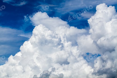 Preview: colorful dramatic sky with cloud at sunset.