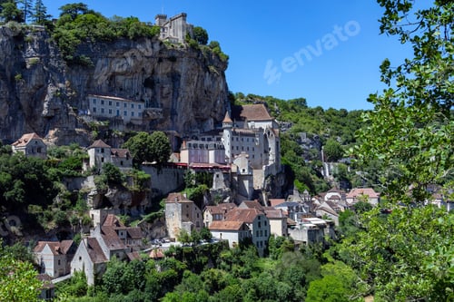 Preview: Rocamadour in the Lot department in southwestern France