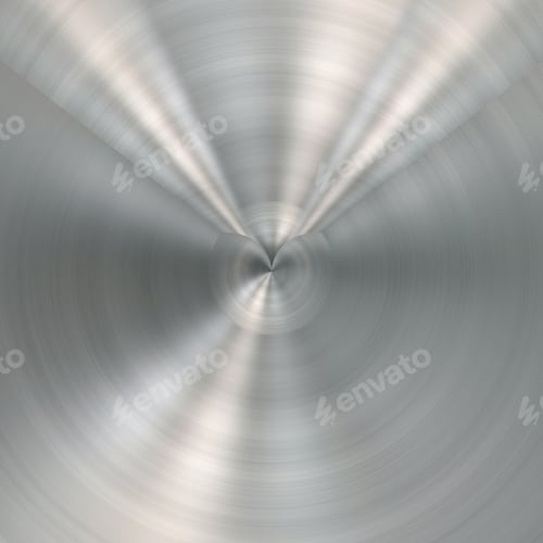 Preview: Circular metal brushed texture