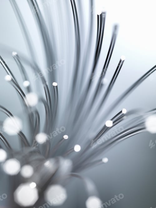 Preview: Bundle of fibre optic cables