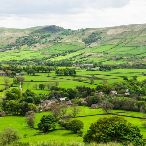 Preview: View on the Hills near Edale, Peak District National Park, UK