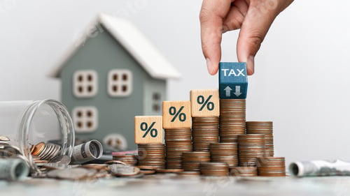 Preview: Concept of house and property tax. Interest on property, debt payment, property tax, mortgage.