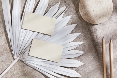 Preview: Flat lay interior design composition