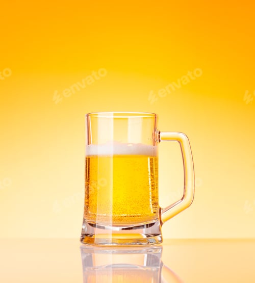 Preview: Glass with beer
