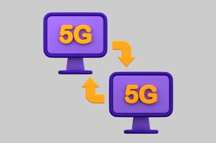 Preview: 5g data transfer concept