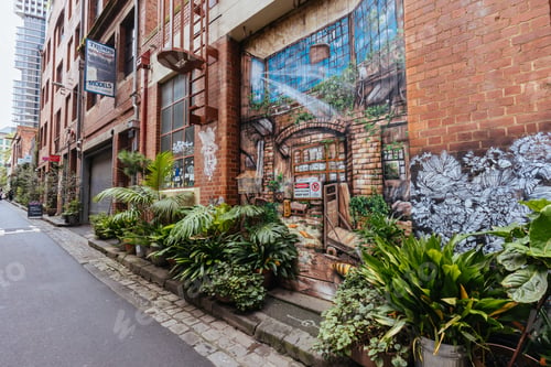 Preview: Guildford Lane Detail in Melbourne Australia