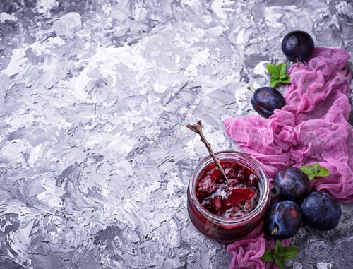 Preview: Jar with plum jam