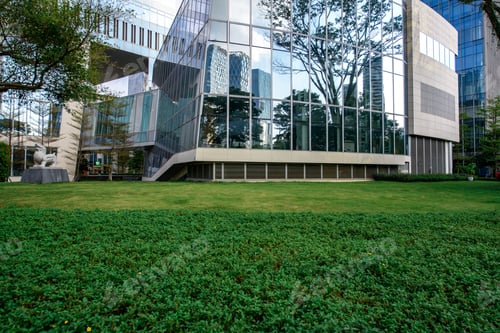 Preview: Meadows and office buildings
