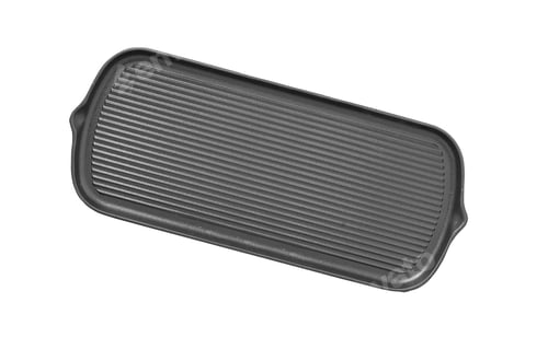 Preview: New black nonstick coating roasting pan isolated on white