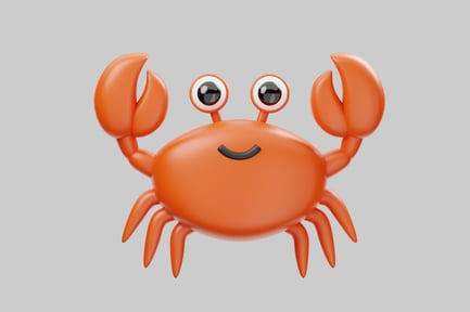 Preview: Authentic Oceanic Crab Replica