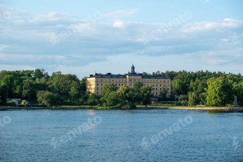 Preview: Manilla School for Blind, Deaf, Mute student at Djurgarden island, Archipelago Stockholm Sweden