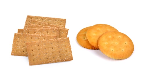 Preview: Cracker isolated on over white background