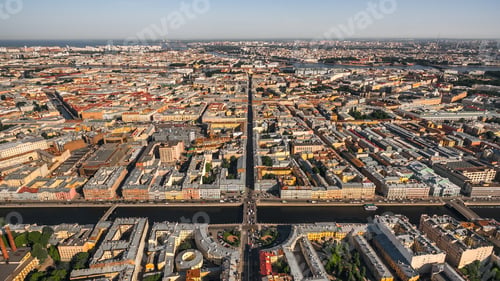 Preview: Aerial view of St. Petersburg