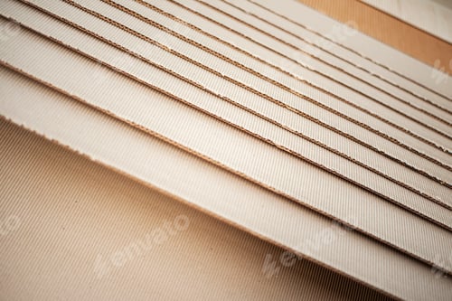 Preview: Full frame shot corrugated cardboard