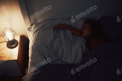 Preview: Child having night sleep