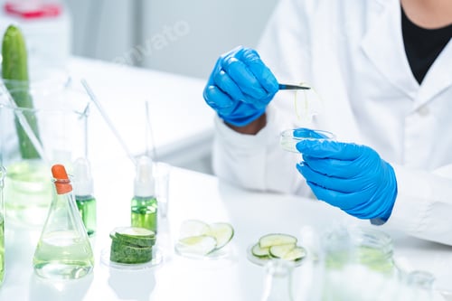 Preview: researcher working in laboratory for medicals science research using scientific equipment technology