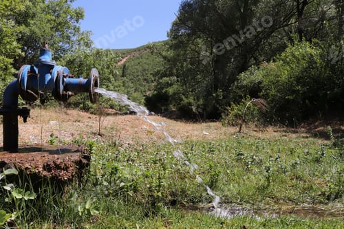 Preview: land irrigation with water engine