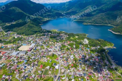 Preview: Ishigaki Island, Japan, 18 June 2019: Top view of Ishigaki Island