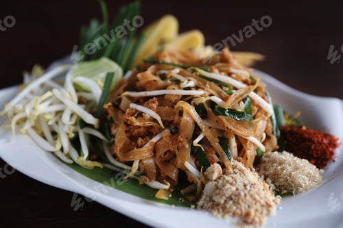 Preview: Local Thai Food Padthai Fried Noodle