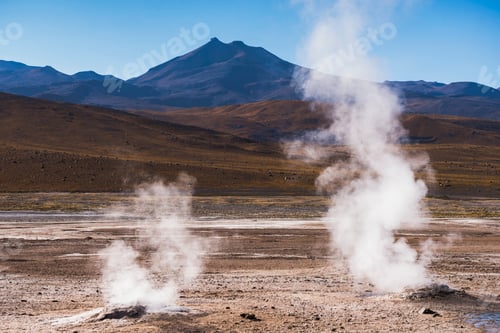 Preview: El Tatio Geysers (Geysers del Tatio), the largest geyser field in the Southern Hemisphere, Atacama D