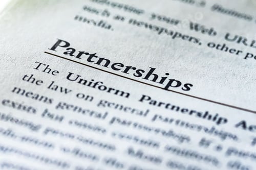 Preview: Part form a legal business law textbook referring to Uniform Partnership Act and Partnerships